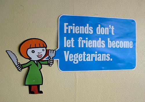 friends don't let friends become vegetarian