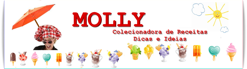 Molly - Colecionadora: de Receitas