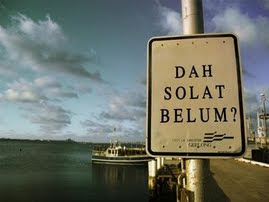 dah solat ?