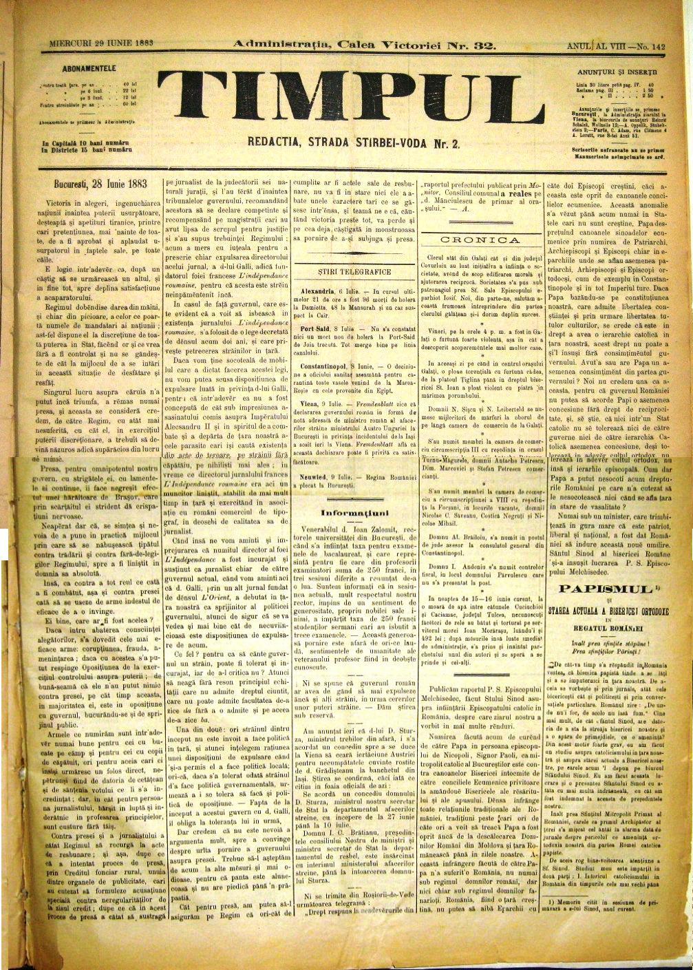 [Eminescu+Timpul+28+iunie+1883.JPG]