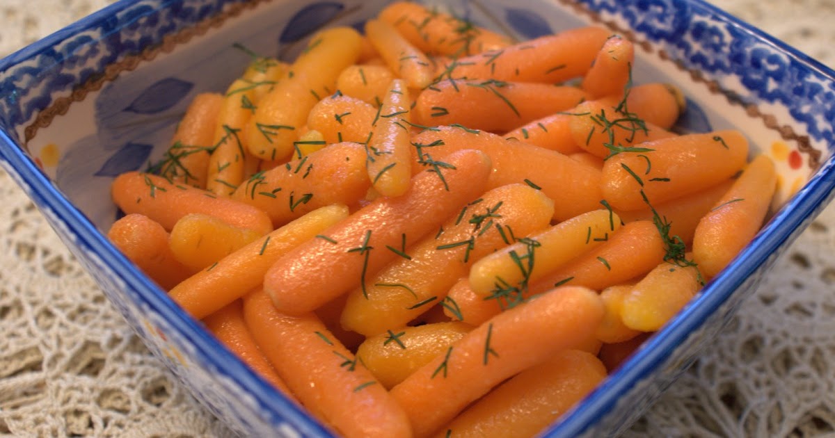 Little Bit of Everything Baby Carrots with Dill Butter