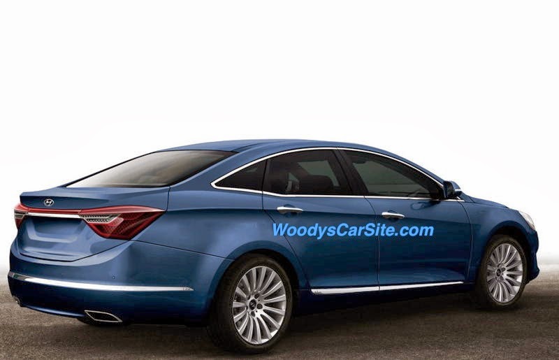 2012 Hyundai Azera front/rear 2012 Hyundai Azera front/rear