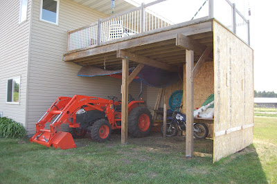 Home on the Range: Our Garage Under the Deck