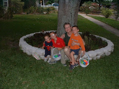 My Mom and My Boys - she never got to meet Angie in person (but, I know she has met her in spirit)