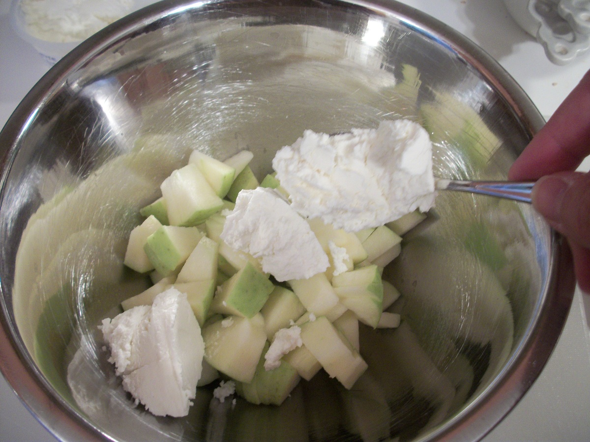 Cook with Sara Goat Cheese and Apple Bruschetta