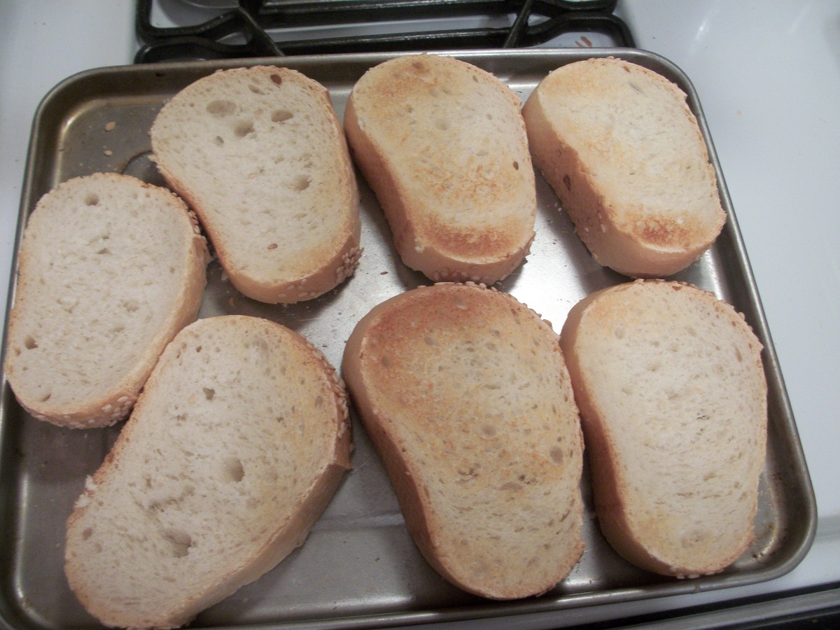 Cook with Sara Goat Cheese and Apple Bruschetta