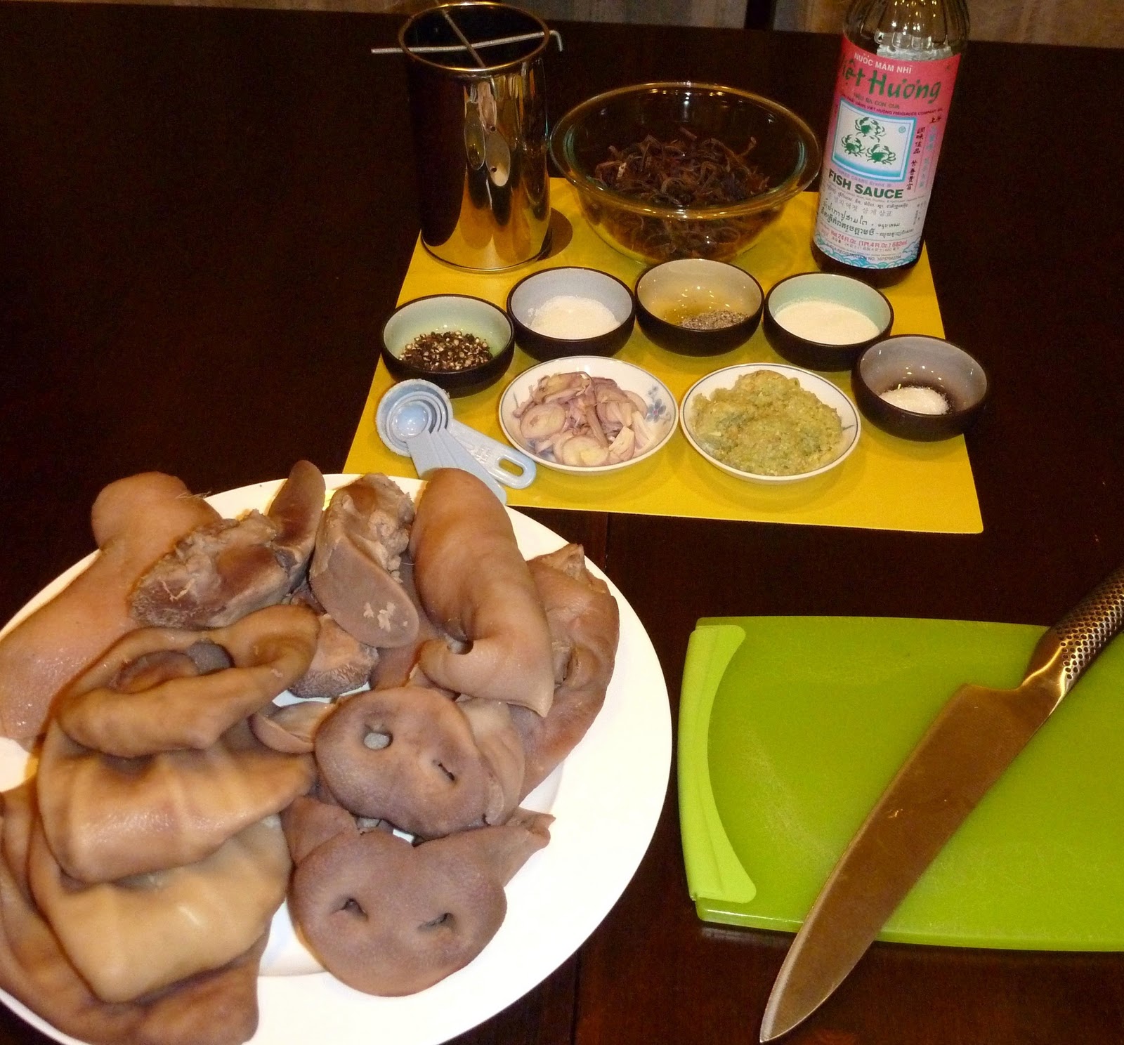 The Spices Of Life . . . Giò Thủ (Vietnamese Head Cheese)