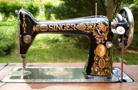 DragonPoodle Studio 40 Singer Red Eye Treadle Enchanting Red Eye Singer Sewing Machine DragonPoodle Studio 40 Singer Red Eye Treadle Enchanting Red Eye Singer Sewing Machine