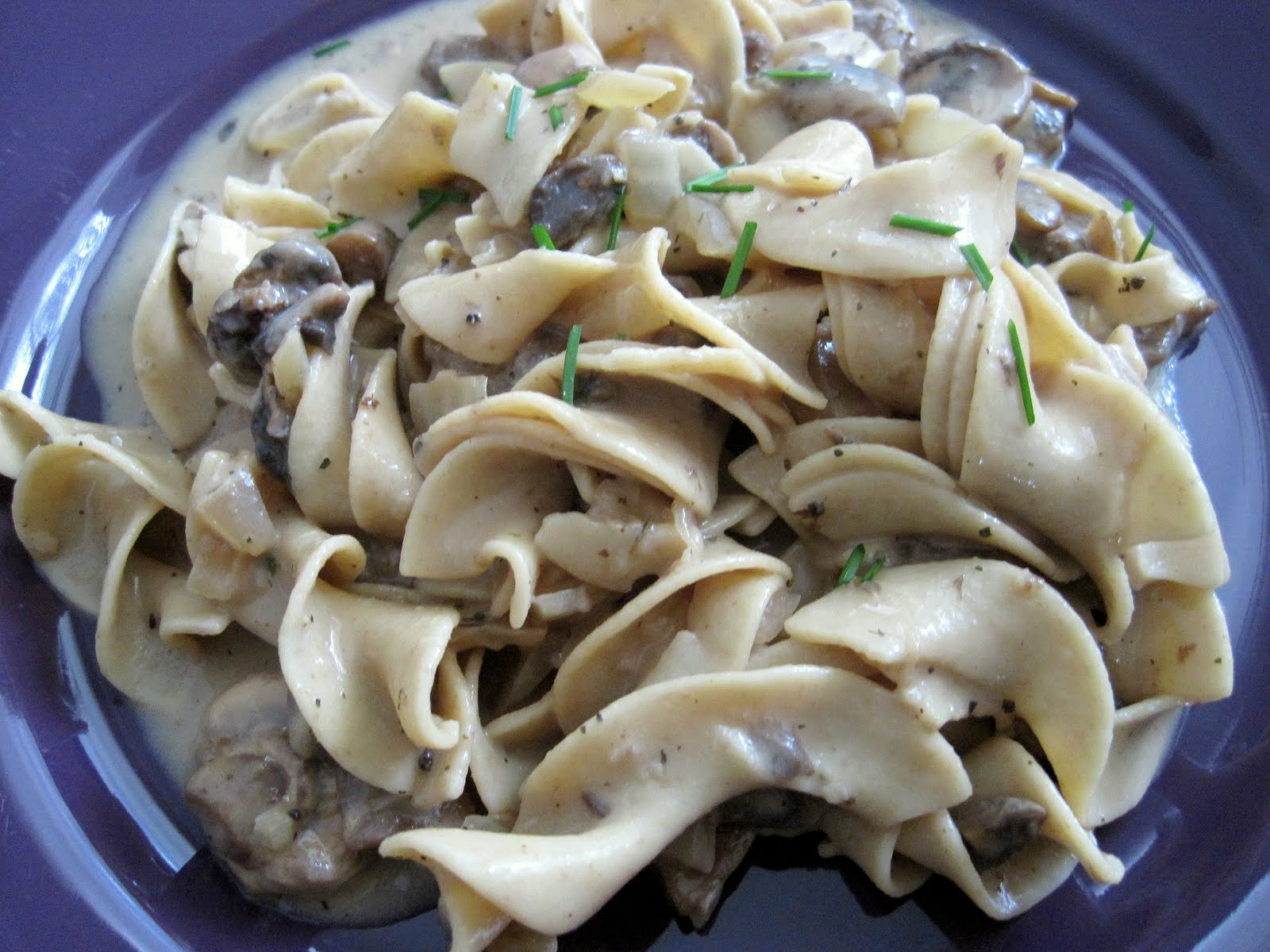 My Summer of Weight Watchers Mushroom Stroganoff