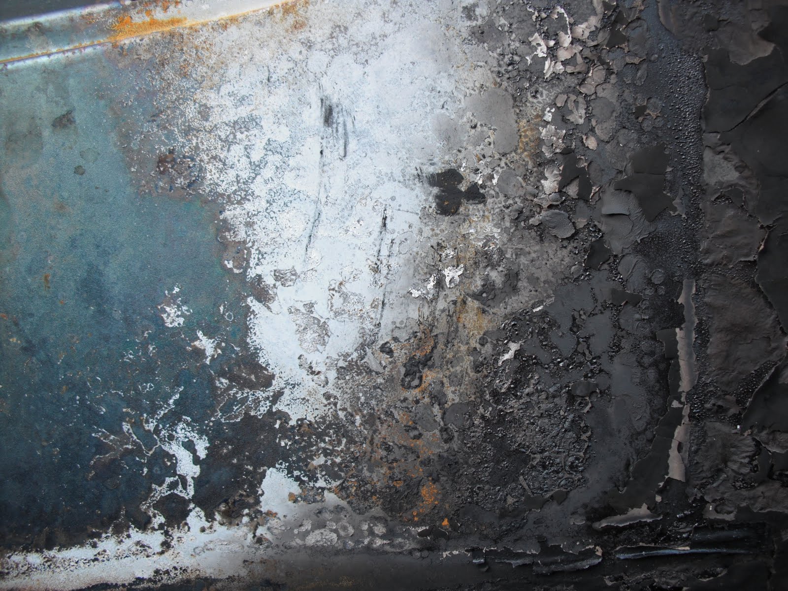 Burnt Metal Textures Naomi Hoang