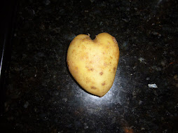 Heart shaped potato