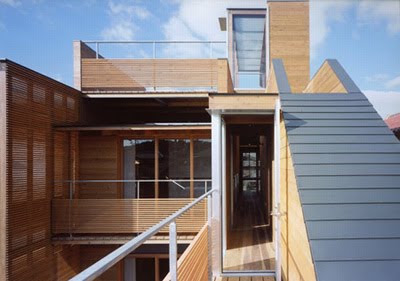 Japan House Design in Wakaura