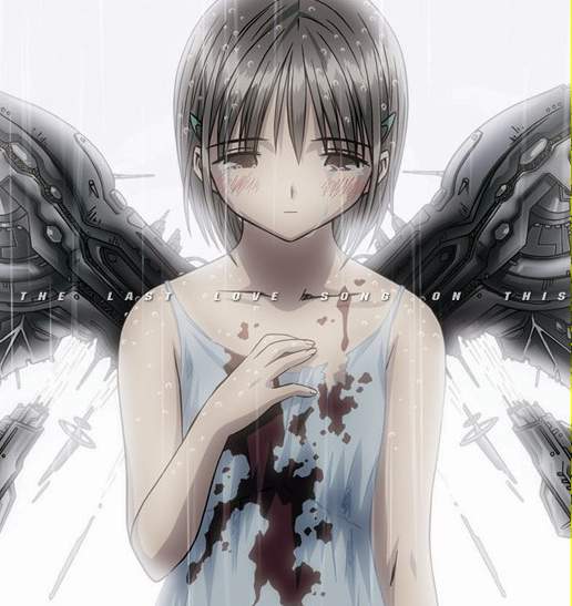 6 anjos de anime, anjo de anime triste papel de parede HD