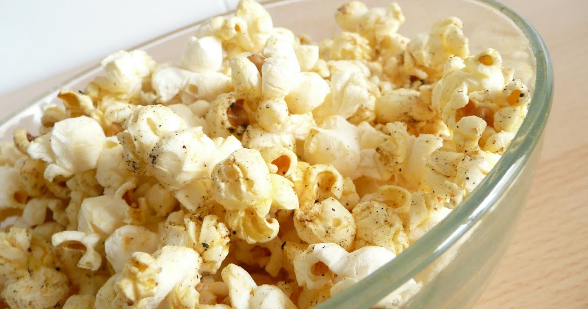 Palomitas especiadas/Spiced Popcorn .Del Huerto al Tupper.