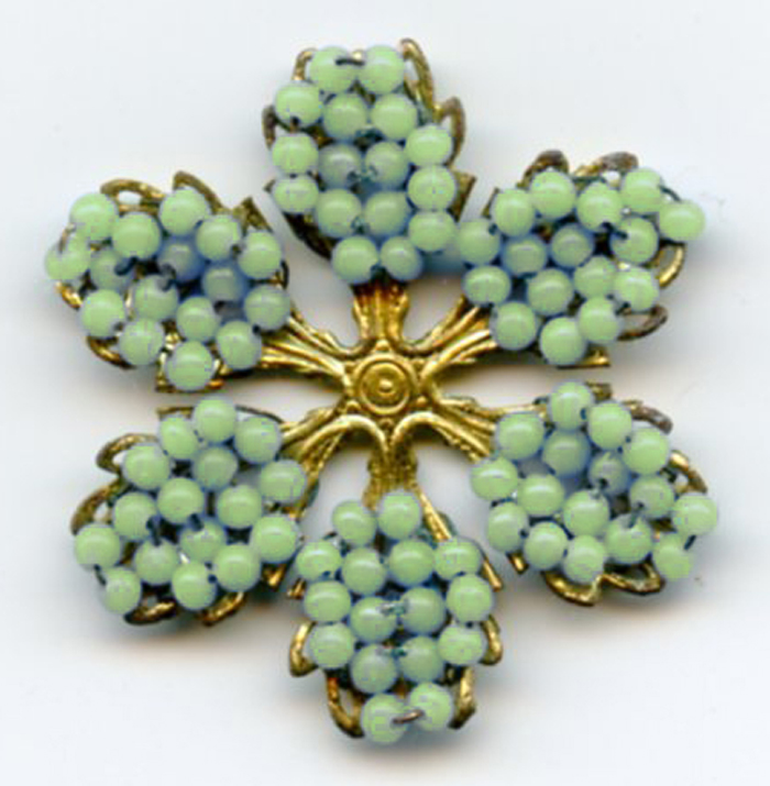 MudBay Images Vintage Beaded Flower