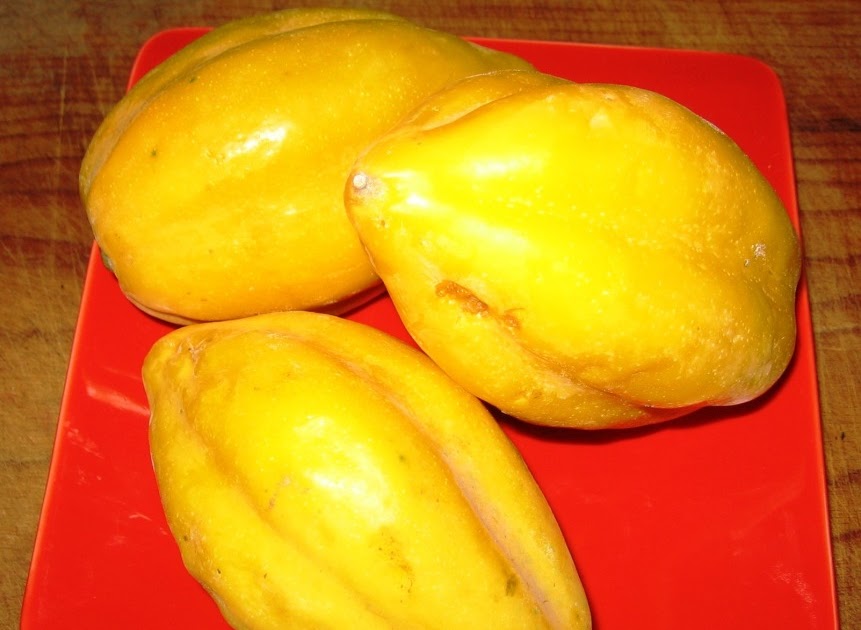 Eating Chilean Eating Chilean Papayas