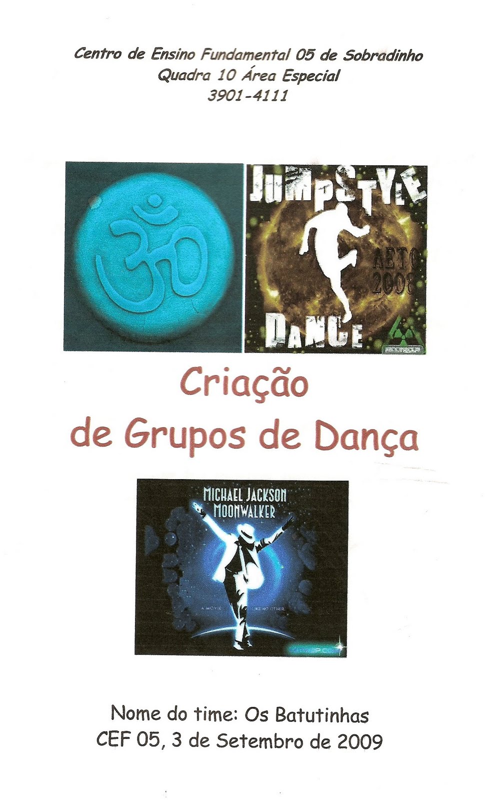 GRUPOS DE DANÇA