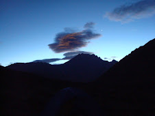Cerro Sosneado de Noche