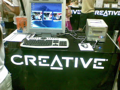 Exclusive: Creative Booth @ PC Show 2008