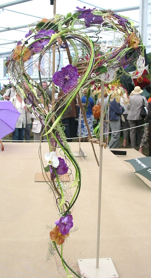 Vicki's Floral Art and Design Work Flower arrangements at Chelsea 2010