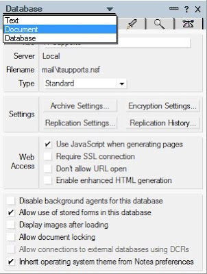 Lotus Notes : How to change background document color.