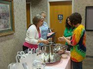 Bath Junkie participated in the event by giving each woman a calming hand wash.