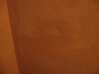 Ticking And Toile Brown Bag Wallpaper Tutorial