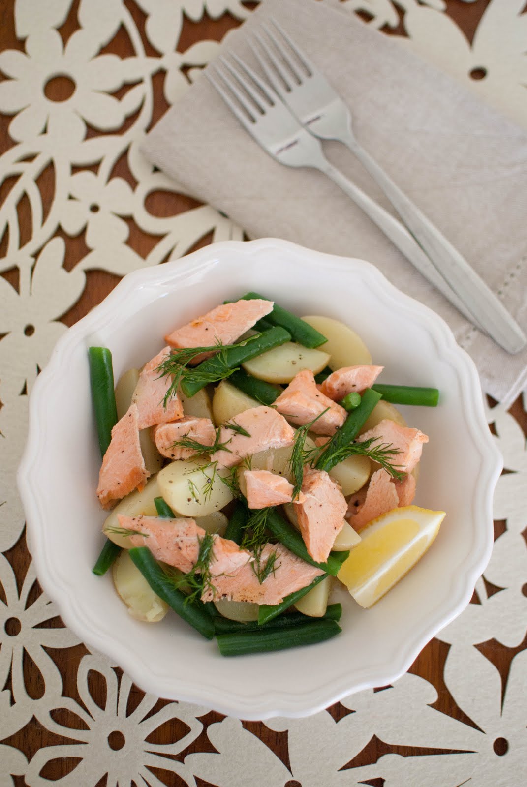 Scandi Home The Simplest Poached Salmon & Potato Salad