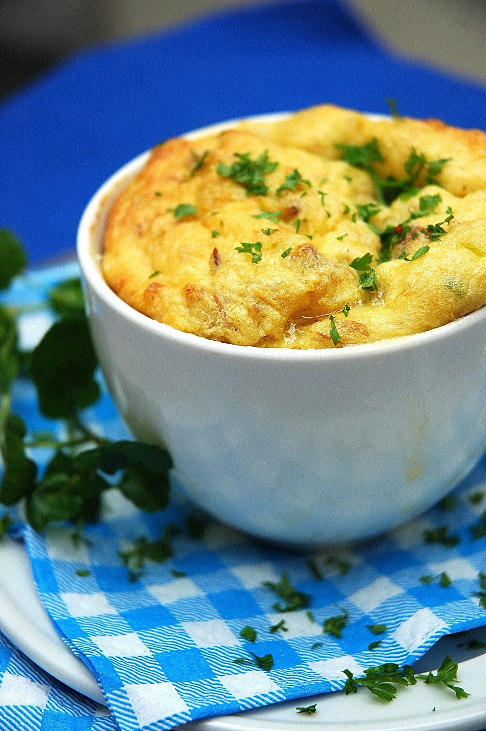 Soufflé with Smoked Snoek and Goat's Cheese My Easy Cooking