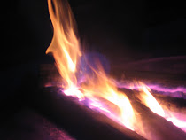 The purple flame