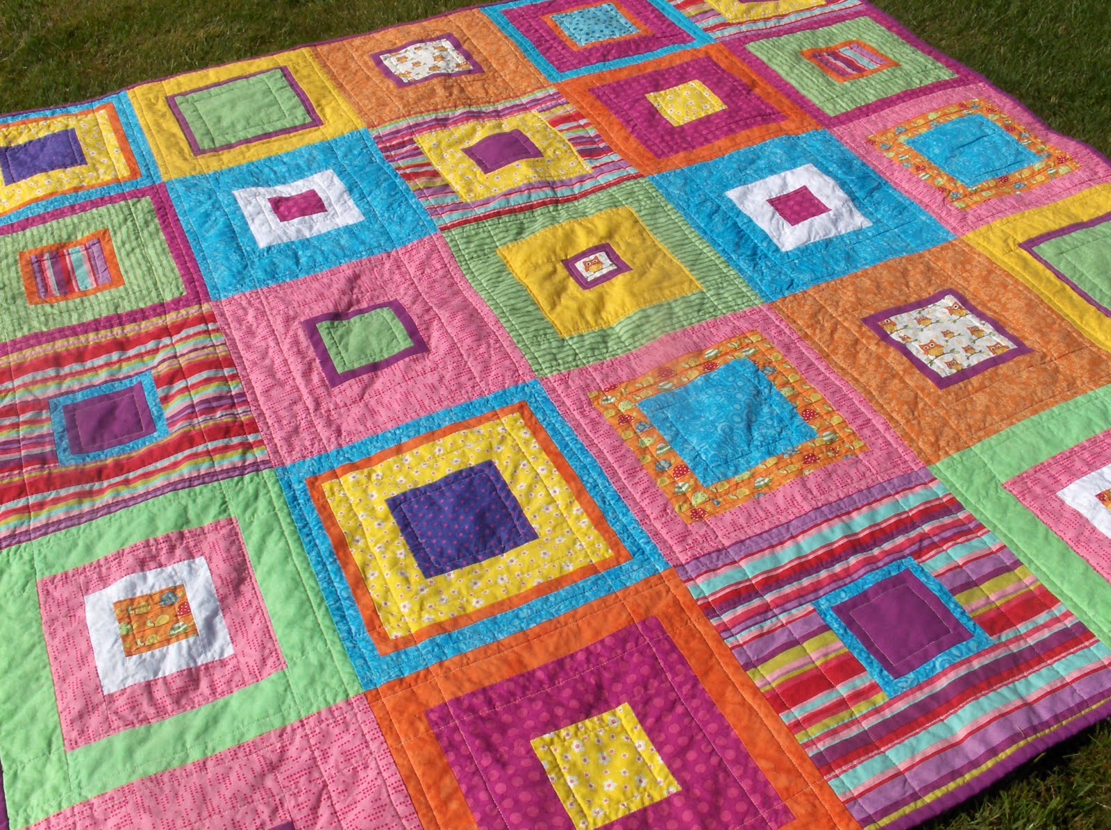 Making More with Less Summer Time Fun Quilt