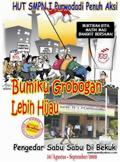 Bumi Grobogan Lebih Hijau