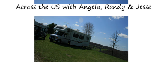 Across the U S with Angela, Randy and Jesse