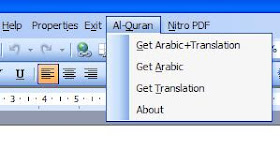 Quran In Ms Word