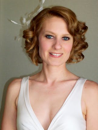 1930s Wedding Hairstyle in