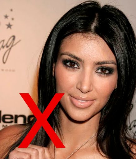 Wear lipstick that shows them kim kardashian dark lipstick. Wear lipstick that shows them