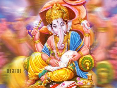 Ganesha is considered to be the Lord of letters and learning.