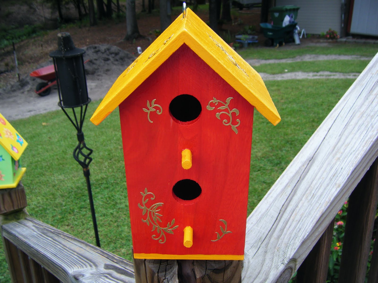 Sally's Burrow Bird Houses Cheap (Cheep) Fun