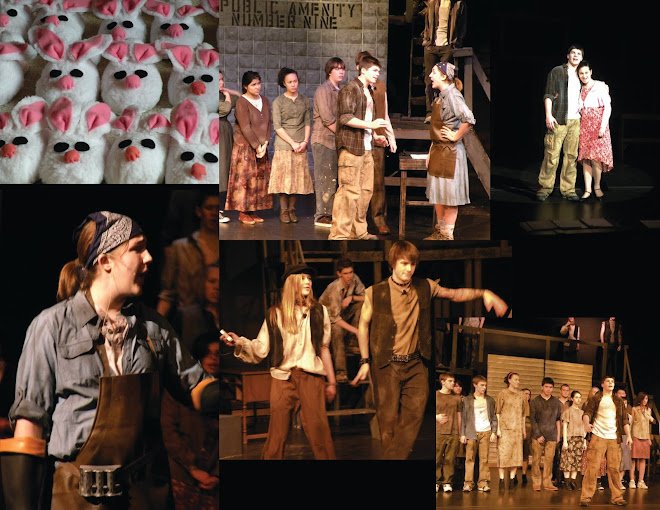 Costume design/building: "Urinetown", Seattle Preparatory High School