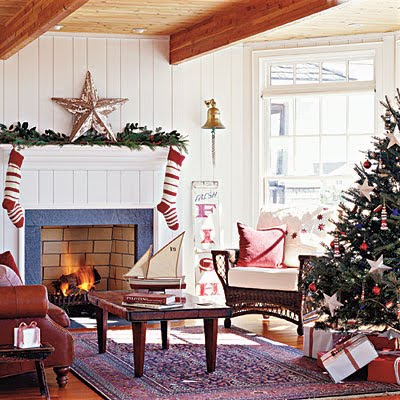 Sweeter Homes Decorating a beach house for Christmas