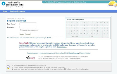 Online SBI Banking | Onlinesbi Login