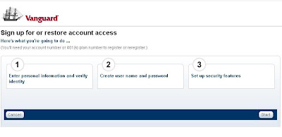Vanguard.com my account