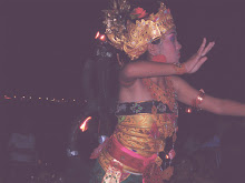 a dancer at Jimbaran