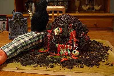 Zombie Head Cake