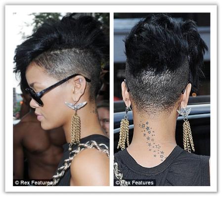 New Hair Style Mohawk Rihanna Latest Hair Style