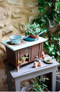 Fauna decorativa: Cocinas de exterior / Kitchens outdoors