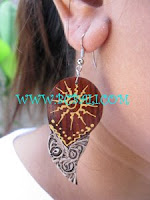 jewelleries earring wooden wholesalers