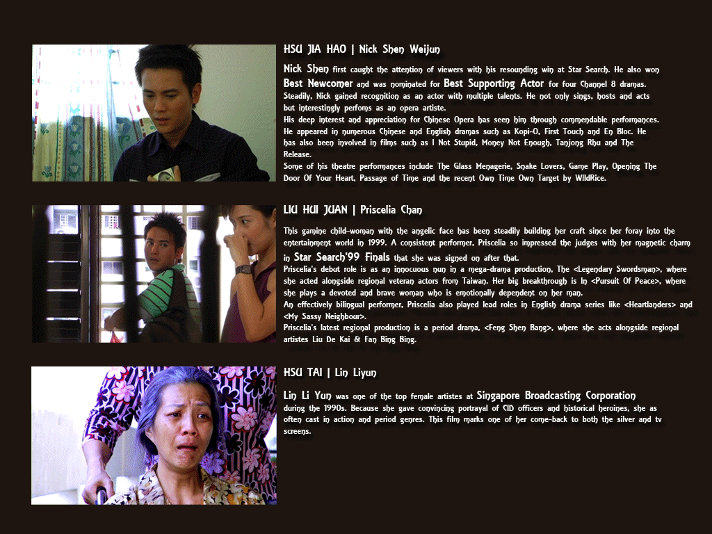 The Release | Character Profile