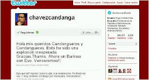 HUGO CHAVEZ EN TWITTER