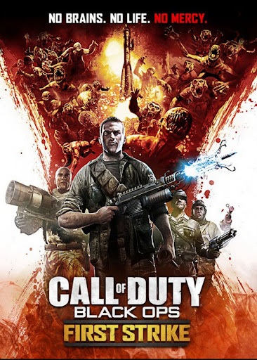 Black Ops First Strike DLC Zombie Ascension Poster. The Ascension map